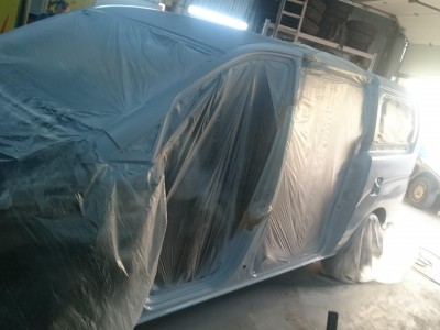 Hyundai H1- кузовной ремонт и покраска